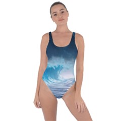 Thunderstorm Storm Tsunami Waves Ocean Sea Bring Sexy Back Swimsuit