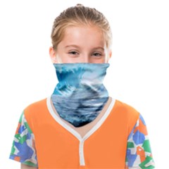 Thunderstorm Storm Tsunami Waves Ocean Sea Face Covering Bandana (kids)