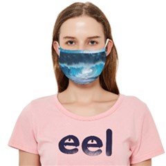 Thunderstorm Storm Tsunami Waves Ocean Sea Cloth Face Mask (adult) by Jancukart