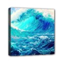 Tsunami Waves Ocean Sea Nautical Nature Water Nature Mini Canvas 6  x 6  (Stretched) View1