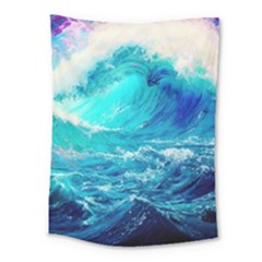 Tsunami Waves Ocean Sea Nautical Nature Water Nature Medium Tapestry