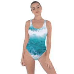 Waves Ocean Sea Tsunami Nautical 4 Bring Sexy Back Swimsuit