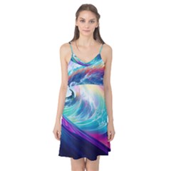 Waves Ocean Sea Tsunami Nautical Nature Water Camis Nightgown 