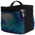 Waves Ocean Sea Tsunami Nautical Nature Water Make Up Travel Bag (Big) View2