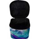 Waves Ocean Sea Tsunami Nautical Nature Water Make Up Travel Bag (Big) View3