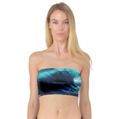 Tsunami Waves Ocean Sea Nautical Nature Water 4 Bandeau Top by Jancukart