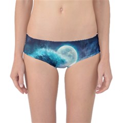 Tsunami Waves Ocean Sea Nautical Nature Water 4 Classic Bikini Bottoms