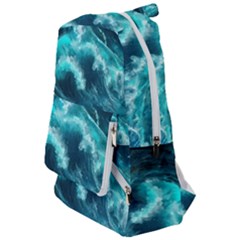 Thunderstorm Tsunami Tidal Wave Ocean Waves Sea Travelers  Backpack