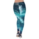 Thunderstorm Tsunami Tidal Wave Ocean Waves Sea Velvet Leggings View2