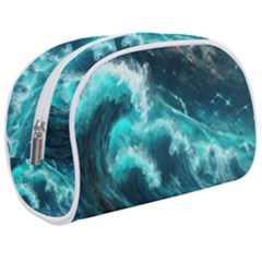 Thunderstorm Tsunami Tidal Wave Ocean Waves Sea Make Up Case (medium) by Jancukart