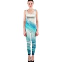 Tsunami Waves Ocean Sea Nautical Nature Water 8 One Piece Catsuit View1