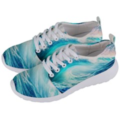 Tsunami Waves Ocean Sea Nautical Nature Water 8 Men s Lightweight Sports Shoes by Jancukart