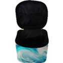 Tsunami Waves Ocean Sea Nautical Nature Water 8 Make Up Travel Bag (Big) View3