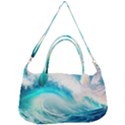 Tsunami Waves Ocean Sea Nautical Nature Water 8 Removable Strap Handbag View1