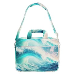 Tsunami Waves Ocean Sea Nautical Nature Water 8 Macbook Pro 16  Shoulder Laptop Bag