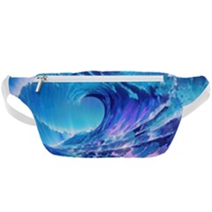 Tsunami Tidal Wave Ocean Waves Sea Nature Water 2 Waist Bag  by Jancukart