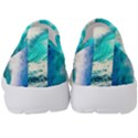 Tsunami Waves Ocean Sea Nautical Nature Water Blue Nature Kids  Slip On Sneakers View4