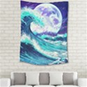 Tsunami Waves Ocean Sea Nautical Nature Water Medium Tapestry View2