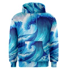 Tsunami Tidal Wave Ocean Waves Sea Nature Water 3 Men s Core Hoodie by Jancukart