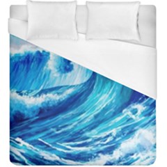 Tsunami Tidal Wave Ocean Waves Sea Nature Water 3 Duvet Cover (king Size)