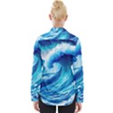 Tsunami Tidal Wave Ocean Waves Sea Nature Water 3 Womens Long Sleeve Shirt View2