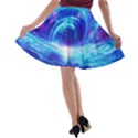 Tsunami Waves Ocean Sea Nautical Nature Water Art Work A-line Skater Skirt View2