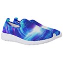 Tsunami Waves Ocean Sea Nautical Nature Water Art Work Men s Slip On Sneakers View3