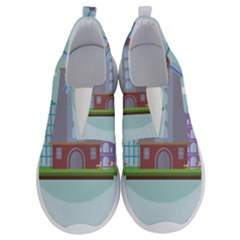 Amsterdam Landmark Landscape No Lace Lightweight Shoes by Sudheng