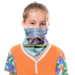 Amsterdam Landmark Landscape Face Covering Bandana (kids) by Sudheng