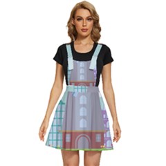 Amsterdam Landmark Landscape Apron Dress by Sudheng