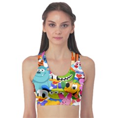 Illustration Cartoon Character Animal Cute Sports Bra