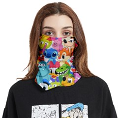 Illustration Cartoon Character Animal Cute Face Covering Bandana (two Sides) by Sudheng