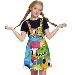 Illustration Cartoon Character Animal Cute Kids  Apron Dress by Sudheng