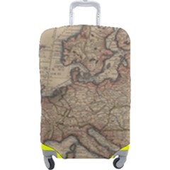 Vintage Europe Map Luggage Cover (large)