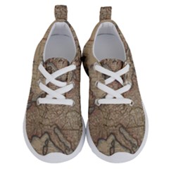 Vintage Europe Map Running Shoes by Sudheng