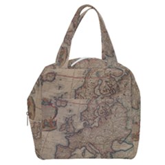 Vintage Europe Map Boxy Hand Bag by Sudheng