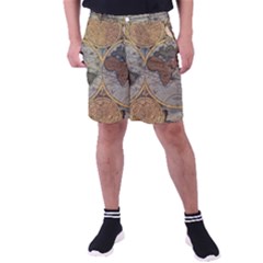 Vintage World Map Men s Pocket Shorts