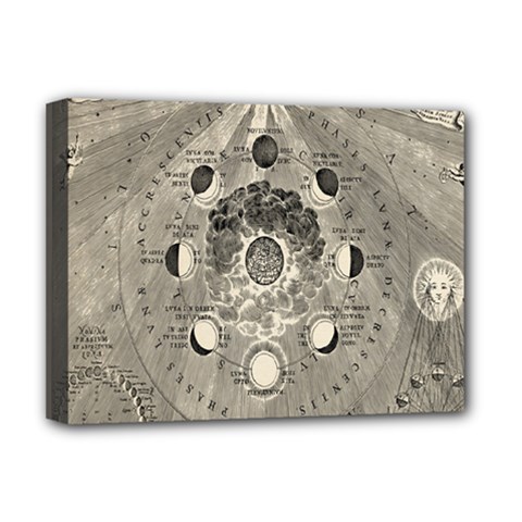 Old Vintage Astronomy Deluxe Canvas 16  X 12  (stretched)  by ConteMonfrey