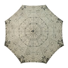 Astronomy Vintage Golf Umbrellas by ConteMonfrey