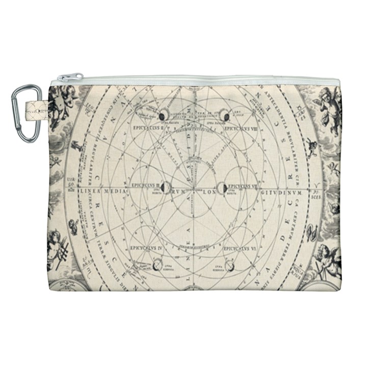 Astronomy vintage Canvas Cosmetic Bag (XL)