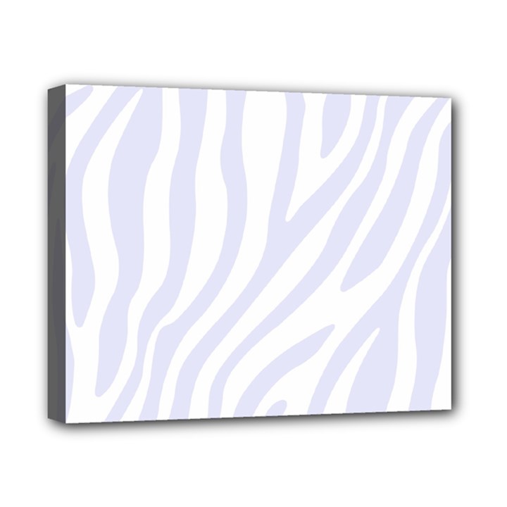 Grey Zebra Vibes Animal Print  Canvas 10  x 8  (Stretched)