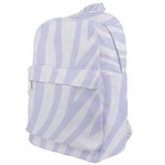 Grey Zebra Vibes Animal Print  Classic Backpack by ConteMonfrey