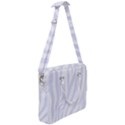 Grey Zebra Vibes Animal Print  Cross Body Office Bag View2