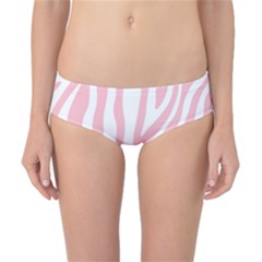 Pink Zebra Vibes Animal Print  Classic Bikini Bottoms by ConteMonfrey