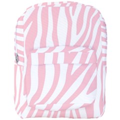 Pink Zebra Vibes Animal Print  Full Print Backpack by ConteMonfrey