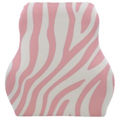 Pink Zebra Vibes Animal Print  Car Seat Velour Cushion  by ConteMonfrey