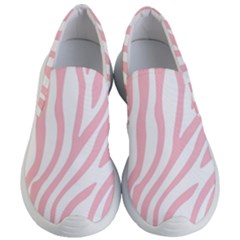 Pink Zebra Vibes Animal Print  Women s Lightweight Slip Ons by ConteMonfrey