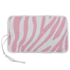 Pink Zebra Vibes Animal Print  Pen Storage Case (m) by ConteMonfrey