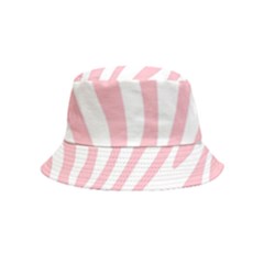 Pink Zebra Vibes Animal Print  Bucket Hat (kids) by ConteMonfrey