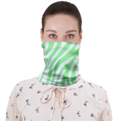 Green Zebra Vibes Animal Print  Face Covering Bandana (adult) by ConteMonfrey